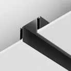 Алюминиевый профиль ниши скрытого монтажа для ГКЛ потолка 2м Maytoni ALM-11681-PL-B-2M