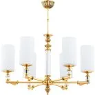 Потолочная люстра Kutek MER-ZW-6(Z) Merano-szklany Klosz