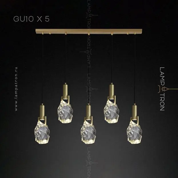 Готовая комбинация светильников GLADYS MORE 5 ламп (Планка) Lampatron 4610-11661 Готовая комбинация светильников GLADYS MORE 5 ламп (Планка) Lampatron 4610-11661