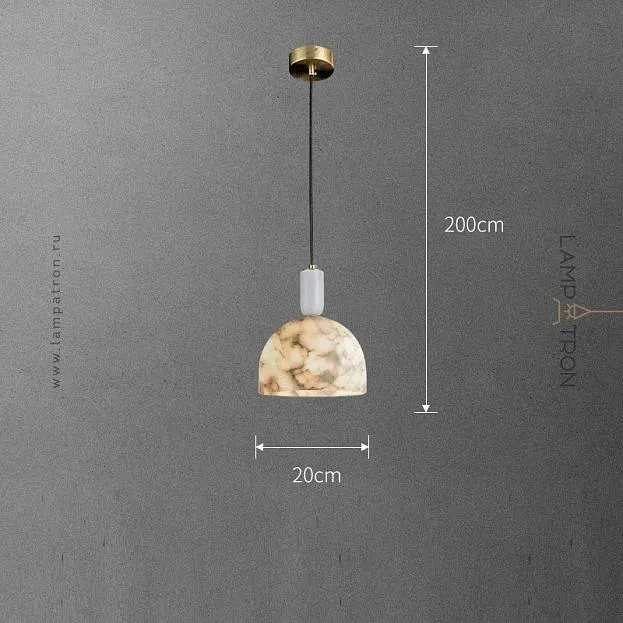 Подвесной светильник MIEL Натуральный мрамор Lampatron miel-marble 9117-25954 Подвесной светильник MIEL Натуральный мрамор Lampatron miel-marble 9117-25954