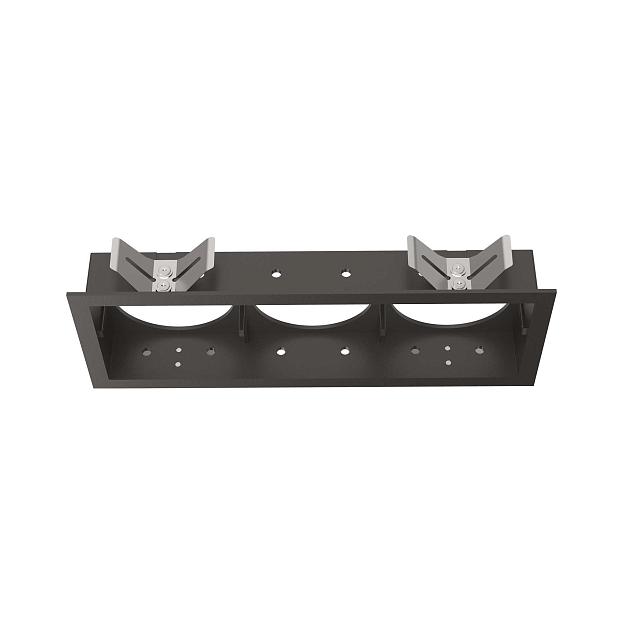 Рамка для встраиваемых светильников Ideal Lux 280240 BENTO FRAME SQUARE TRIPLE BK