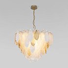 Подвесная люстра с фактурным стеклом Bogate's 369 a065315 Leaf