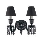 Бра Delight Collection ZZ86303BK-2W Baccarat style black