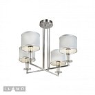 Потолочная люстра iLamp 61240/4 nic Domino