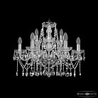 Люстра хрустальная Bohemia Ivele Crystal  1413/6+3/200 Ni