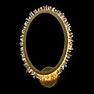 Настенный светильник Delight Collection MB20020154-1A satin gold Quartz Halo