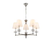 Подвесная люстра с абажурами и хрусталем Ambrella light LH71001