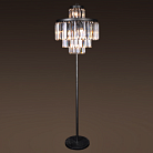 Торшер RH 1920S Odeon Clear Glass Floor Lamp 4 rings ImperiumLoft 85486-22 41.055