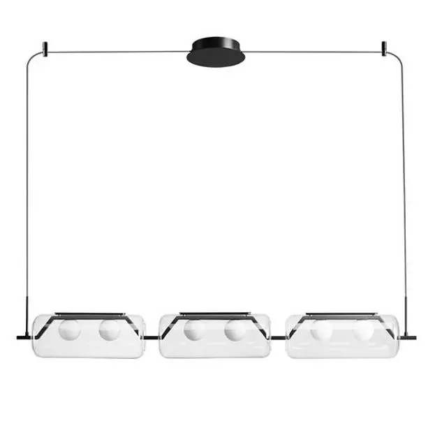 Подвесной светильник Arte lamp A2341SP-6BK GENEVA Подвесной светильник Arte lamp A2341SP-6BK GENEVA