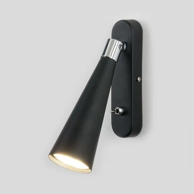 Бра Elektrostandard Horn GU10 SW чёрный a047874