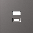 Накладка для розеток USB, матовый титан, Donel DE28645 A07