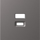 Накладка для розеток USB, матовый титан, Donel DE28645 A07