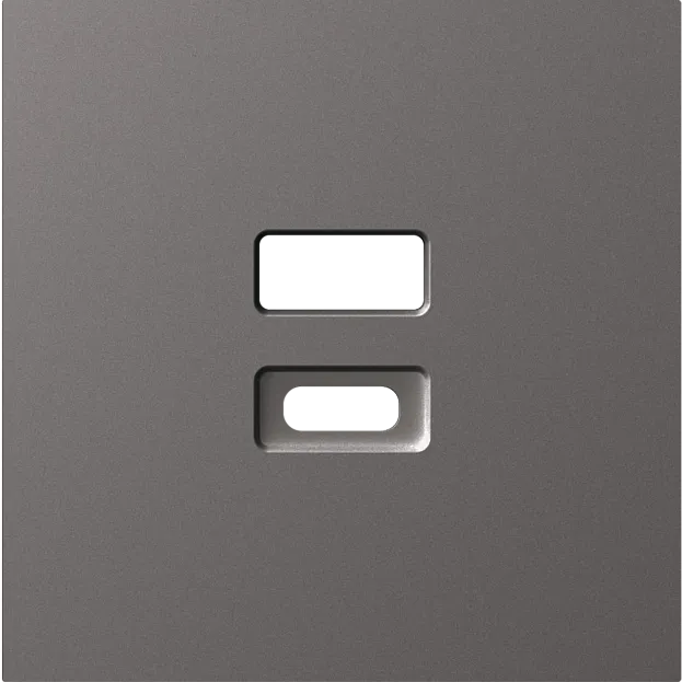 Накладка для розеток USB, матовый титан, Donel DE28645 A07 Накладка для розеток USB, матовый титан, Donel DE28645 A07