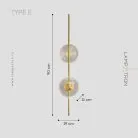 Бра URHO WALL Тип E Lampatron f-urho-wall-e 9049-25756