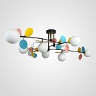 Потолочная Люстра Matisse B D120 Black Multicolor ImperiumLoft 194953-23
