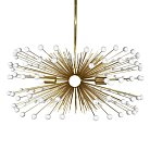Люстра на штанге White Beaded Urchin Chandelier Sputnik  ImperiumLoft 84576-22 40.1830