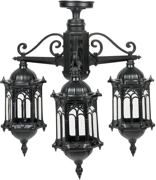 Потолочный светильник уличный Oasis Light 89970SA/3 Bl DELI S Потолочный светильник уличный Oasis Light 89970SA/3 Bl DELI S