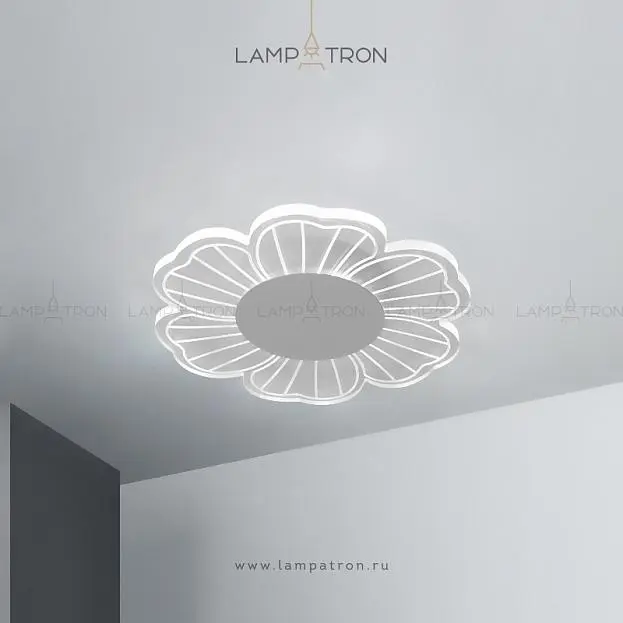 Потолочный светильник LUSIE Цвет Белый. Теплый свет Lampatron 4352-11062 Потолочный светильник LUSIE Цвет Белый. Теплый свет Lampatron 4352-11062