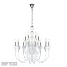 Подвесная люстра iLamp 88003-8+4 WH Lady