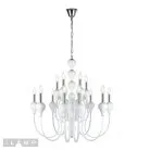 Подвесная люстра iLamp 88003-8+4 WH Lady