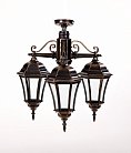 Потолочный светильник уличный Oasis Light 91370SA/3 Gb ASTORIA 1 S