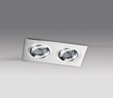 Встраиваемый светильник ITALLINE SAG 203-4 silver/silver