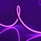 Светодиодная лента Uniel ULS-N11-2835-120LED/m-8mm-IP67-DC24V-10W/m-15M-PURPLE катушка в герметичной упаковке Neon