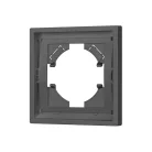 Рамка пластиковая FRM-TENDO-SFPL-1-GR (Матовый графитовый) Arlight 054644