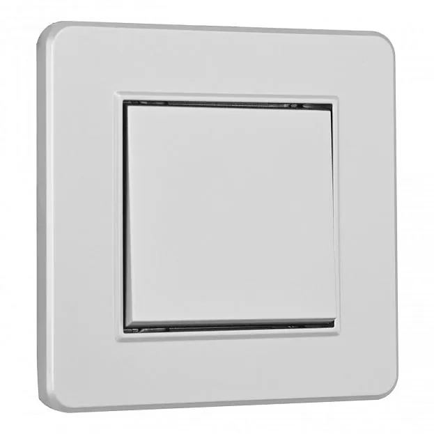 Выключатель одноклавишный с рамкой серебро пластик SET16-1-30-1 silver Arte Milano SET16-1-30-1 silver Выключатель одноклавишный с рамкой серебро пластик SET16-1-30-1 silver Arte Milano SET16-1-30-1 silver