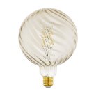 Светодиодная лампа филаментная диммируемая Eglo 110117 G150, 2,5W (E27), L200, 2200K, 200lm, стекло, янтарный