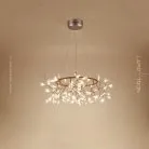 Кольцевые люстры и светильники LEAVES R Ø 80 см (108 LED). Без подсветки в чаше. Теплый свет Lampatron leaves-r-80-warm 2163-3740