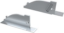 Заглушка Arlight 026792 ALM-ARC-Side серая правая с отверстием