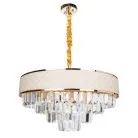 Подвесная люстра Arte Lamp A1008LM-8GO Annabelle