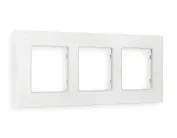 Рамка Grand (Белый мрамор) 3-ая Ambrella Volt AF930103 ALFA