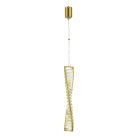 Светильник подвесной Латунь/Прозрачный LED 1*11W 3000K ST-LuceSL6205.303.01 ELICA