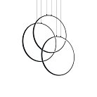 Подвесной светильник Ideal Lux 269337 FRAME SP CERCHIO NERO