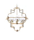 Подвесная люстра Lumina Deco LDP 8020-6 GD+WT Baltimore
