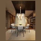 светильник подвесной, E14, 14x40W Wertmark WE115.14.303 CHRISTEL