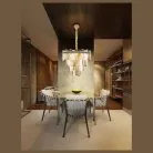 светильник подвесной, E14, 14x40W Wertmark WE115.14.303 CHRISTEL