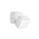 Уличный настенный светильник Ideal Lux 285528 OMEGA AP SQUARE BIANCO 4000K