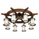 Люстра потолочная Omnilux OML-50307-08 Ferro