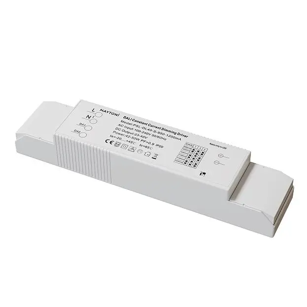 Источник питания 42-50W IP20 Maytoni PSL-DL40-S-950-1200mA Источники Dali Источник питания 42-50W IP20 Maytoni PSL-DL40-S-950-1200mA Источники Dali
