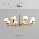 Люстра NANCY 8 ламп Lampatron 5293-13548