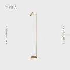 Торшер ADLAUG B Тип A. Цвет Латунь Lampatron 7546-21090