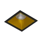 Встраиваемый светодиодный светильник Ledron RISE KIT 1 LED 3000K Black-Gold