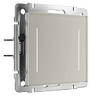 сенсорный выключатель двухклавишный Werkel W4522014 Встраиваемые механизмы дымчатый a069763