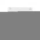 Поворотный магнитный трековый светильник iLEDEX TECHNICAL 4825-042-D34-8W-40DG-3000K-WH VISION48/25