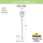 Светильник уличный FUMAGALLI ALOE.R/SABA K22.163.000.VXE27 (K22.163.000.VXF1R)
