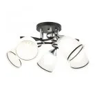 Люстра с плафонами Arte Milano 325885/5A BK+CR Amalfi