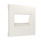 Накладка для двойной розетки Еthernet RJ-45 Werkel W1191113 (перламутровый рифленый) a051176